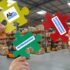 entrepôt logistique avec des puzzles pour montrer la force d'abn recrutement intérim